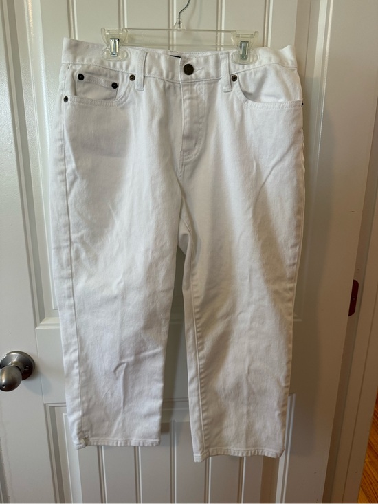 Ralph Lauren Denim - Women’s Capri White Denim Jeans